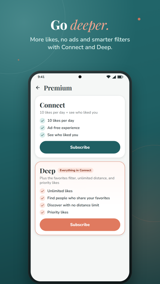 Go deeper with Premium